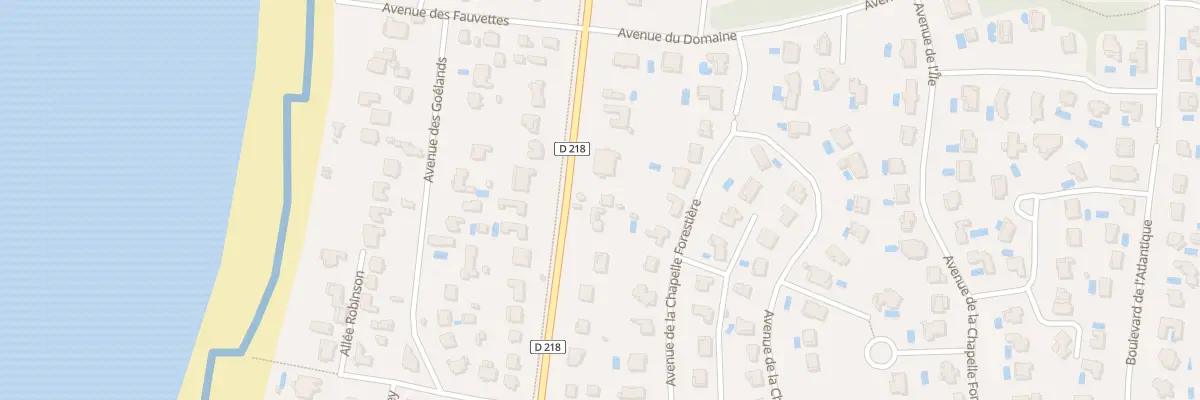 Plan du 229B Bd de l’Océan Pyla à La Teste-de-Buch