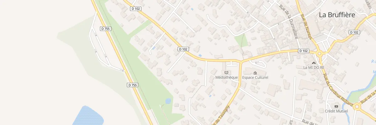 Plan du 15 Rue de la pénissière à La Bruffière