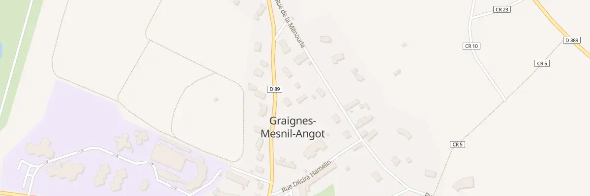 Plan du 12 Rue du 11 Juin 1944 à Graignes-Mesnil-Angot