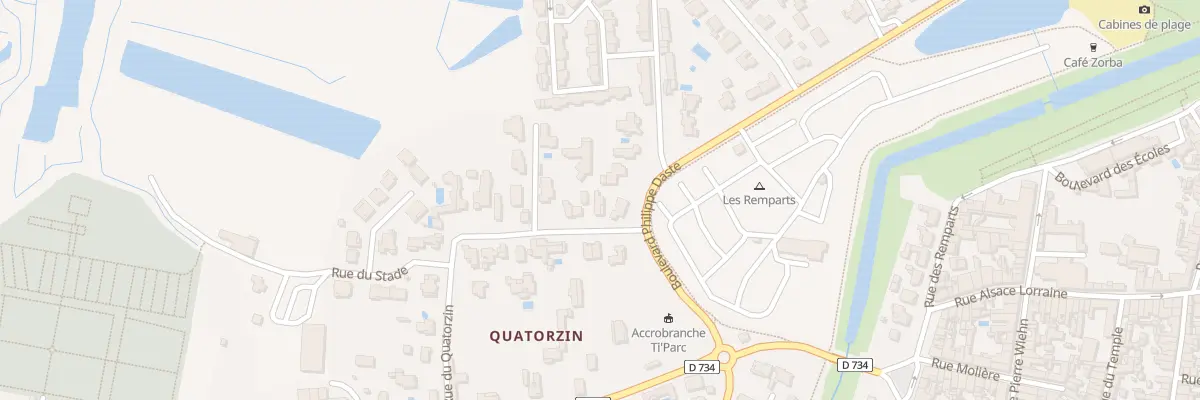 Plan du 4 Rue de Quatorzin au Château-d’Oléron