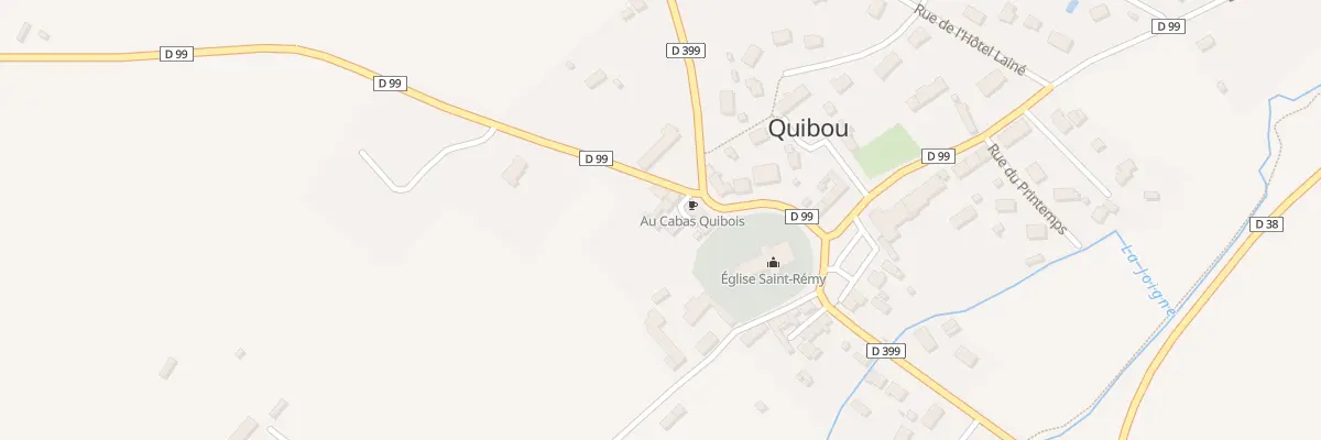 Plan du 4 Imp du Sabotier à Quibou