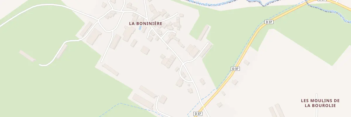 Plan du 5290 La Boninière à Saint-André-Goule-d’Oie