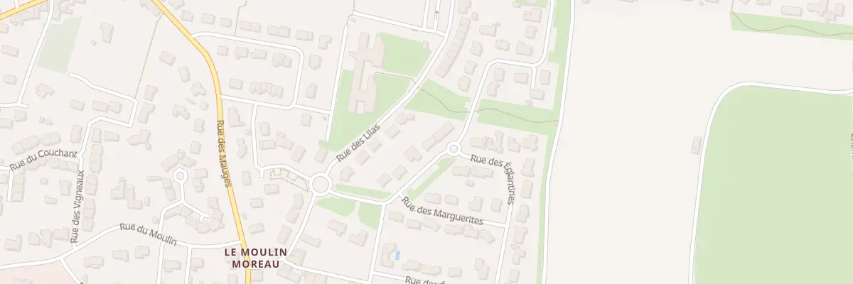 Plan du 24 Rue des Champs-Chevaux à Orée d’Anjou