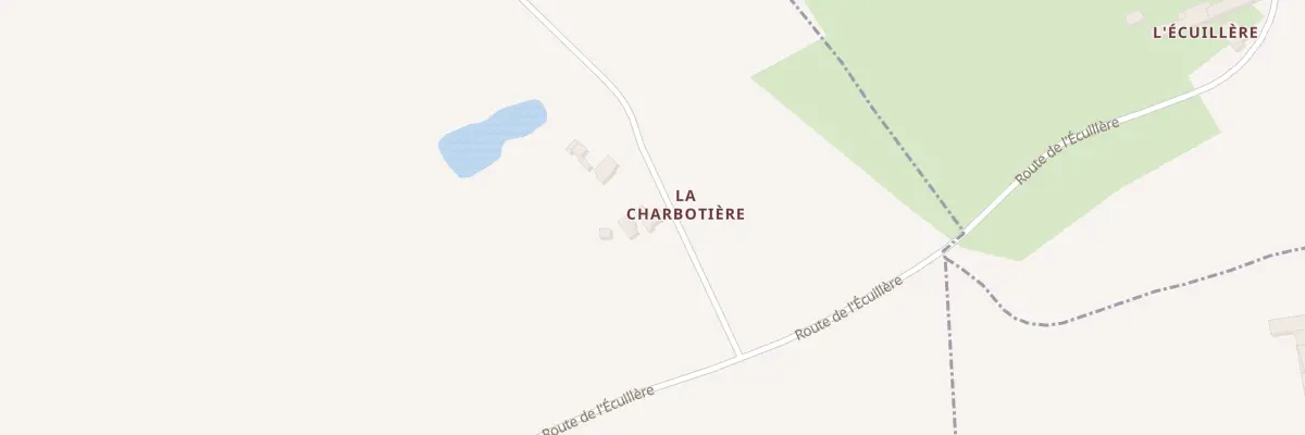 Plan de La Charbotière à Montreuil-des-Landes