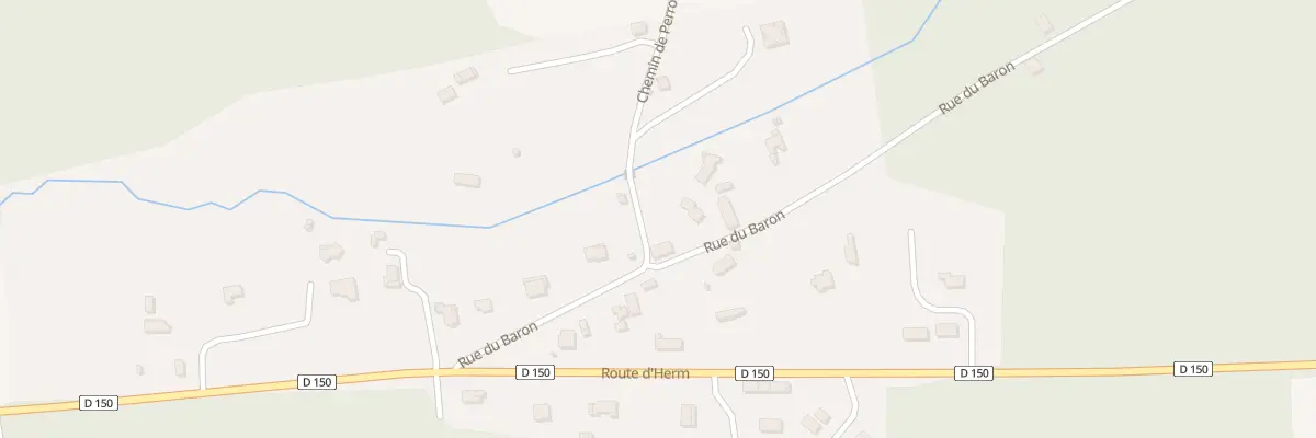 Plan du 183 Rue du Baron à Magescq