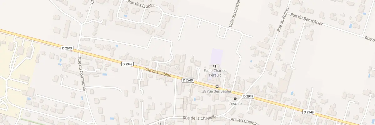 Plan du 29 Rue des sables aux Magnils-Reigniers