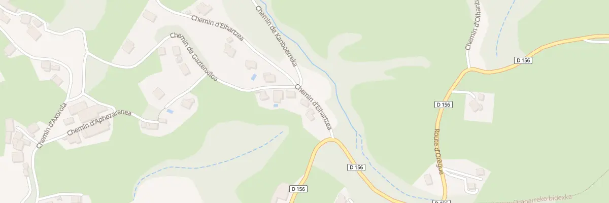 Plan du 85 Che d’Eihartzea à Isturits