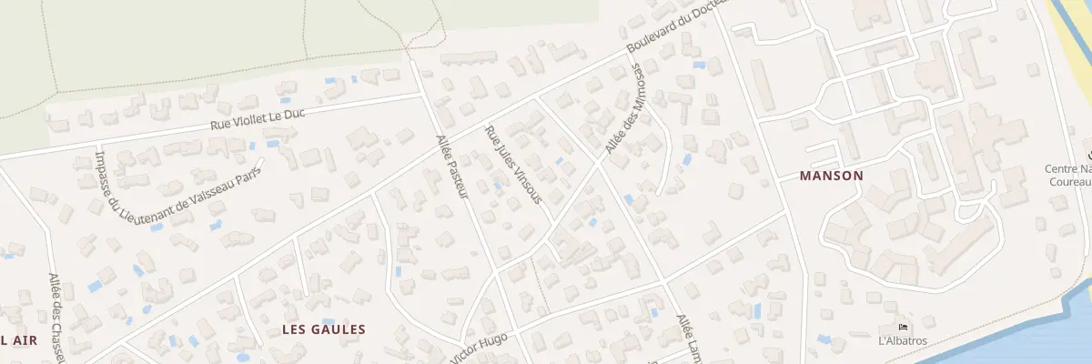 Plan du 7 Rue Jules Vinsous à Saint-Trojan-les-Bains