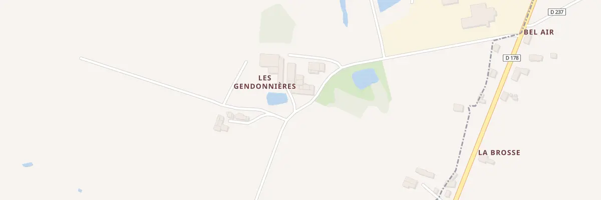 Plan du 4 Les Gendronnières à Domalain