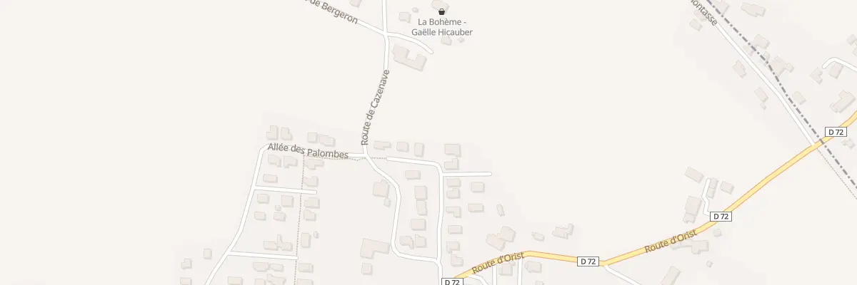 Plan du 3 Imp de Lavignotte à Pey