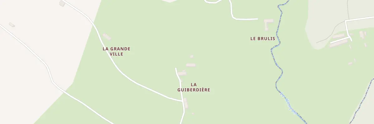 Plan du 18 La Guiberdiere à Lécousse