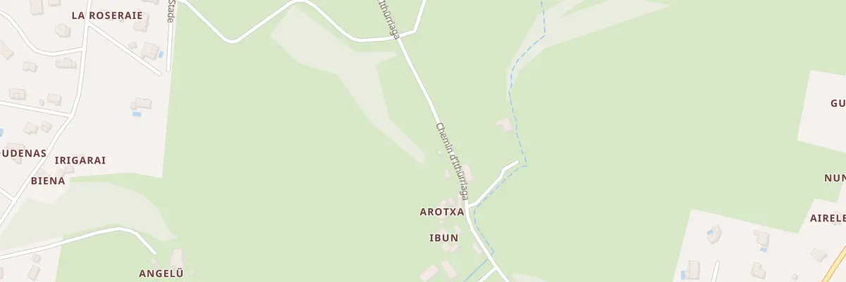 Plan du 538 Che d’Ithürriaga à Bardos