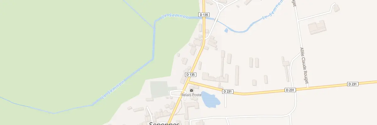 Plan du 29 Rue Jean Boby à Senonnes