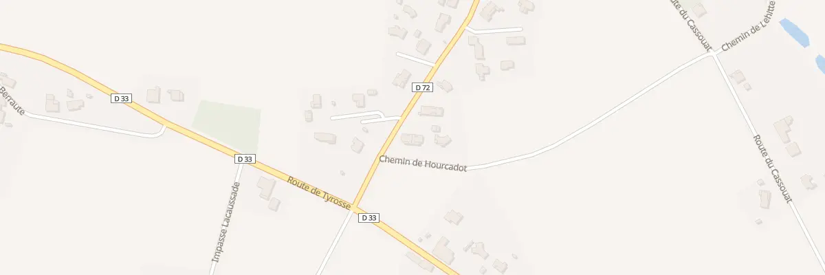 Plan du 837B Rte de la Croix Blanche à Pey