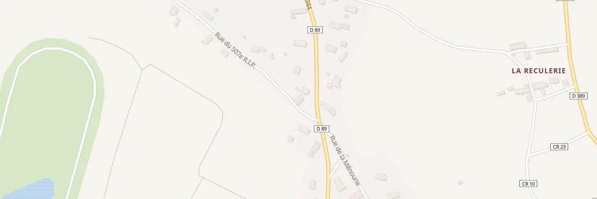 Plan du 407 Rue du 11 Juin 1944 à Graignes-Mesnil-Angot