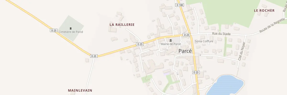 Plan du 21 Cité de la Pommeraie à Parcé