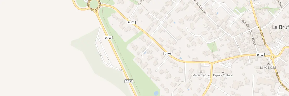 Plan du 4 Imp St Maurice à La Bruffière