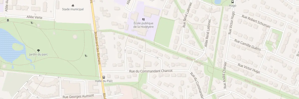 Plan du 17 Rue du Docteur Desportes à Vitré