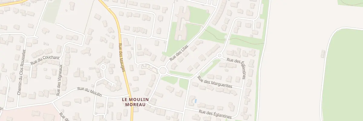 Plan du 147 Rue des Lilas (Drain) à Orée d’Anjou