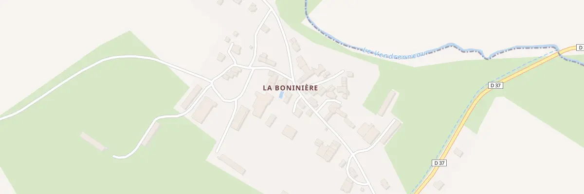 Plan du 39 La Boninière à Saint-André-Goule-d’Oie