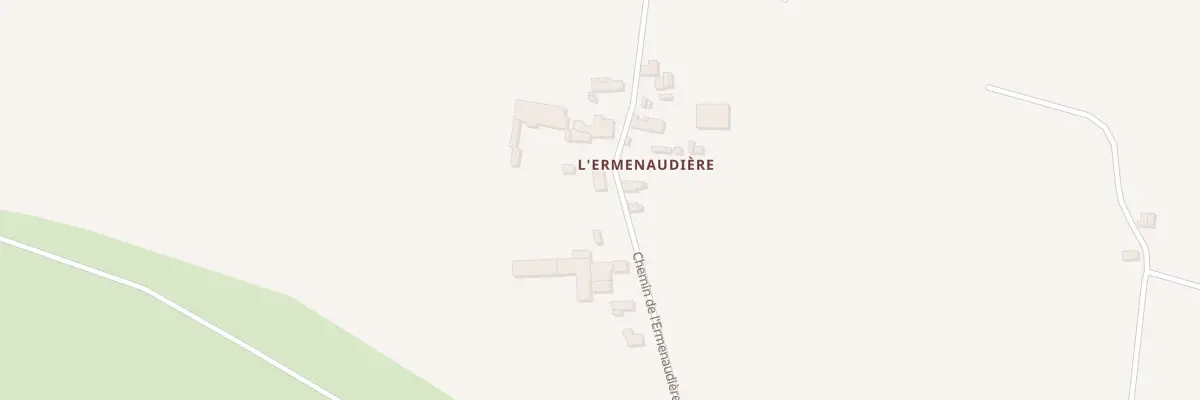 Plan du 975 Che de l’Ermenaudière à La Rouaudière