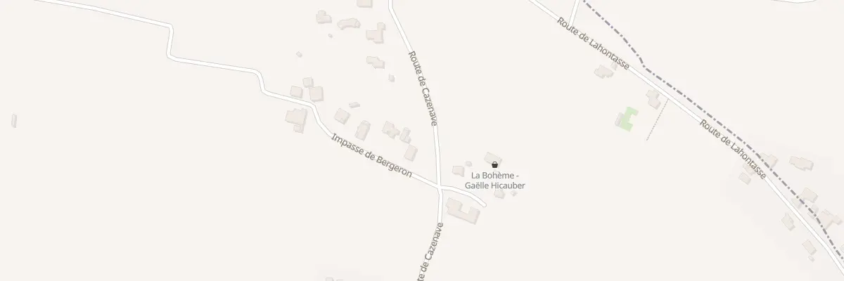 Plan du 6 Imp de Bergeron à Pey