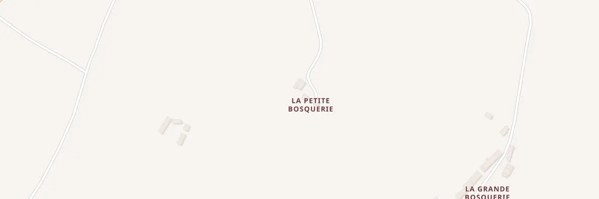 Plan du 1 Petite Bosquerie à Quibou