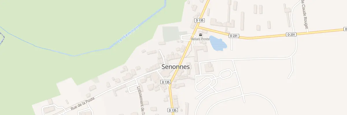 Plan du 4 Pl de l’Eglise à Senonnes