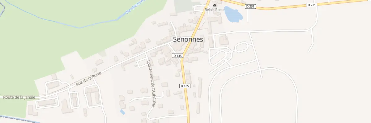 Plan du 8 Rue Jean Boby à Senonnes
