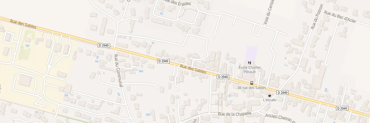 Plan du 13 Rue des sables aux Magnils-Reigniers