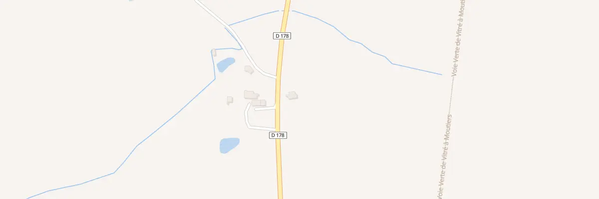 Plan du 1 La Chaultiere à Moutiers