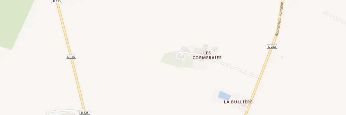 Plan du 225 Che des Cormeraies à Senonnes