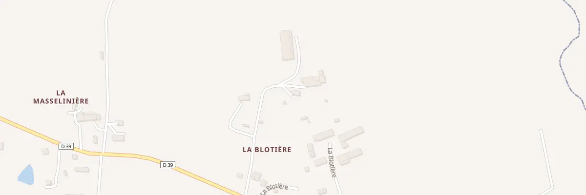 Plan du 5031 La Blottiere à Notre-Dame-de-Livoye