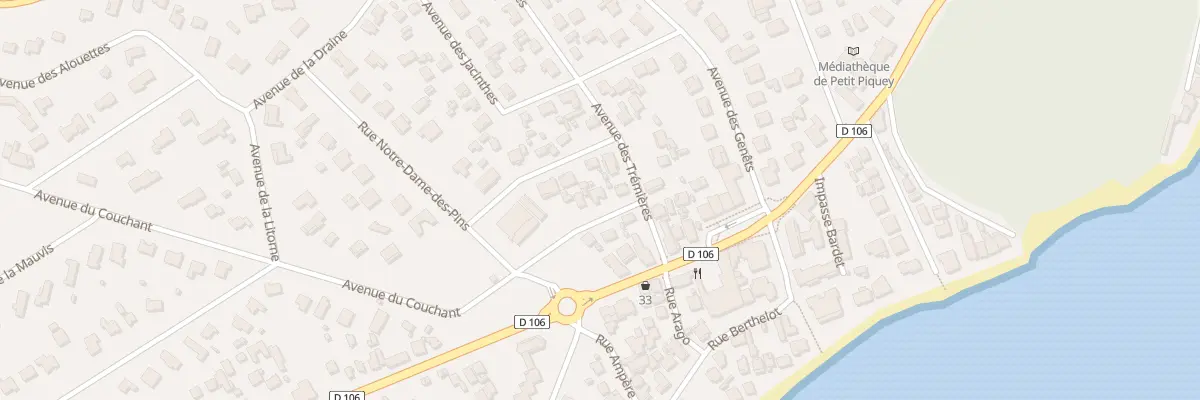 Plan du 3 Rue des Ajoncs à Lège-Cap-Ferret