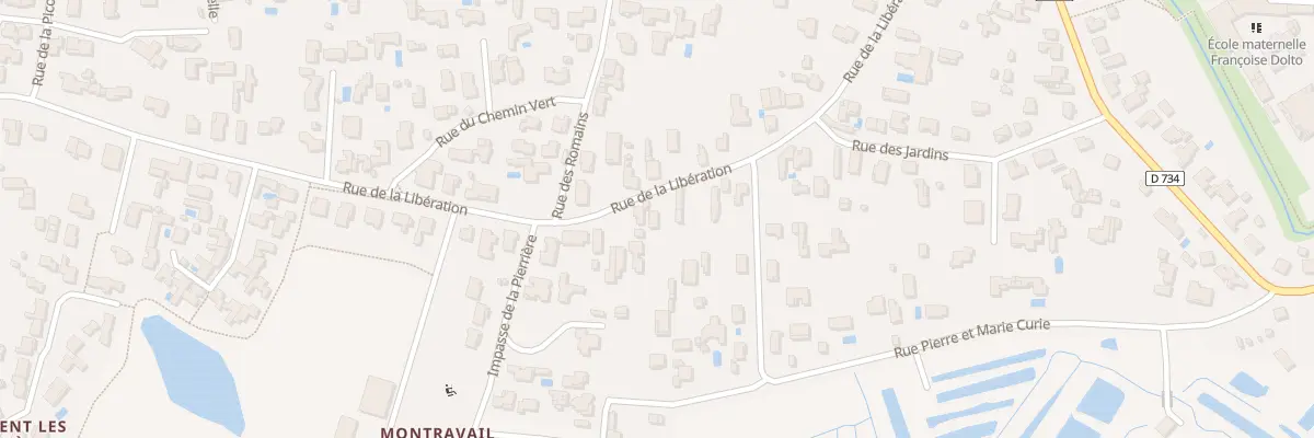 Plan du 5775 Rue de la Libération au Château-d’Oléron