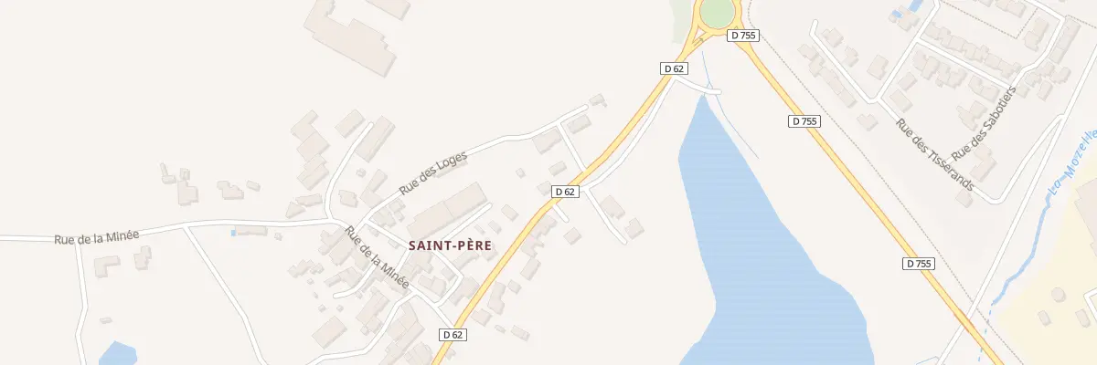 Plan du 5824 Saint Pere à La Bruffière