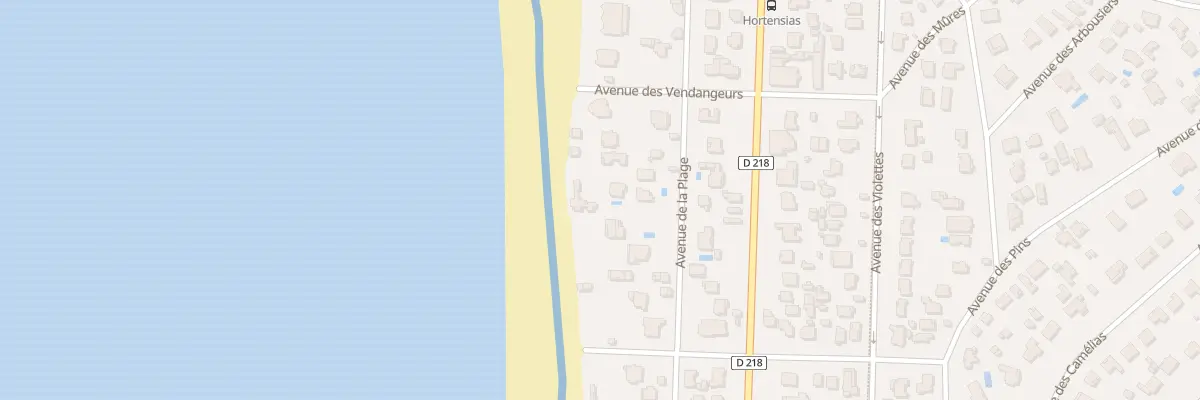 Plan du 30 Av de la Plage Pyla à La Teste-de-Buch