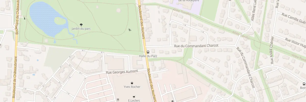 Plan du 75 Bd des Rochers à Vitré