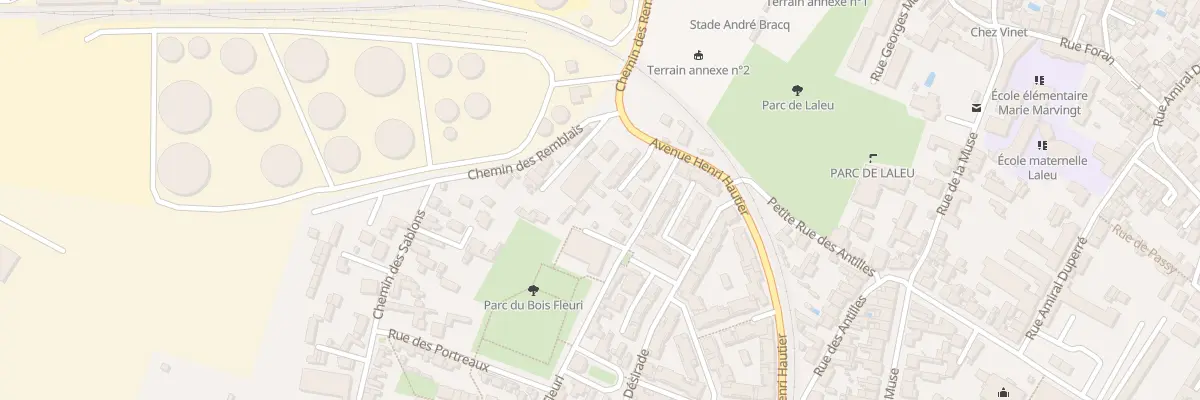 Plan du 19 Ptr Petite Rue des Antilles à La Rochelle