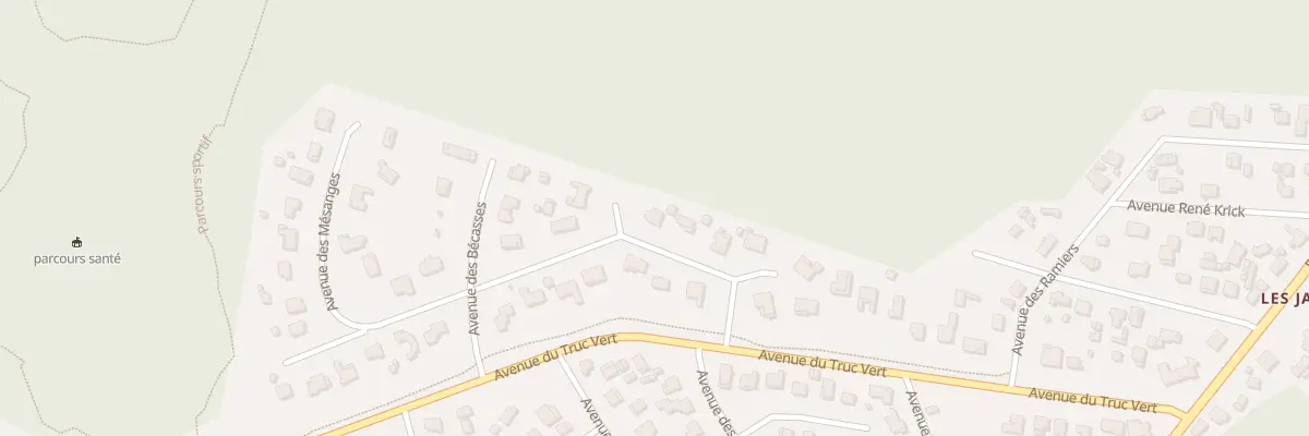 Plan du 8 Rue des Yuccas à Lège-Cap-Ferret