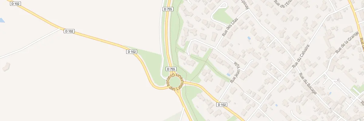 Plan du 19 Rue jean yole à La Bruffière