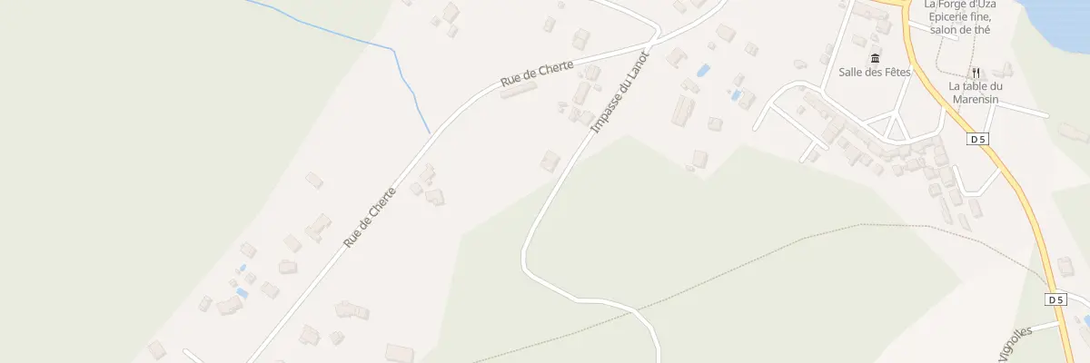 Plan du 146 Imp du Lanot à Uza
