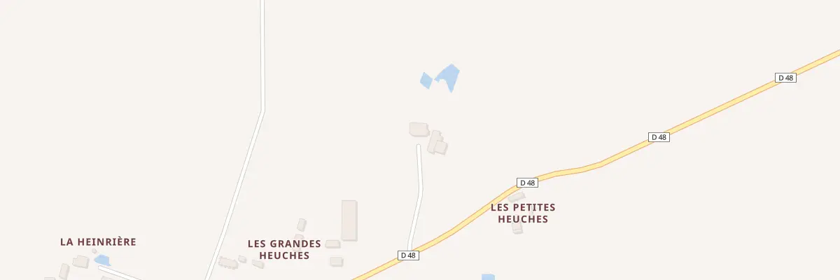 Plan du 2 Les Grandes Euches à Domalain