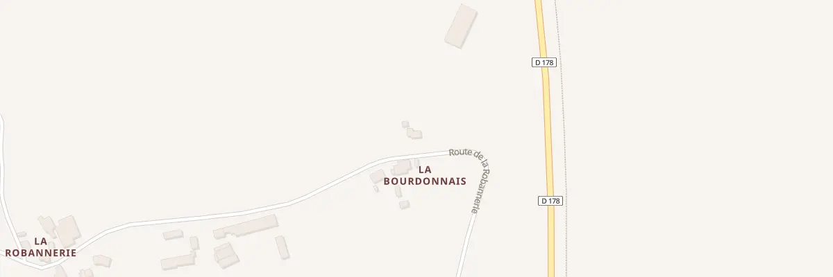 Plan du 2 La Bourdonnais à Moutiers