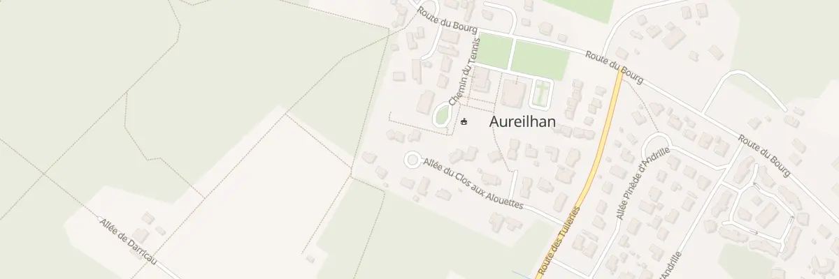 Plan du 214 All du Clos aux Alouettes à Aureilhan