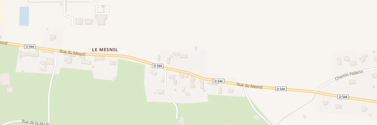 Plan du 33 Rue du Mesnil-Saint Hilaire Pe à Carentan-les-Marais