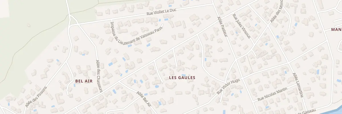 Plan du 33 Bd du Doc Camille Chabannes à Saint-Trojan-les-Bains