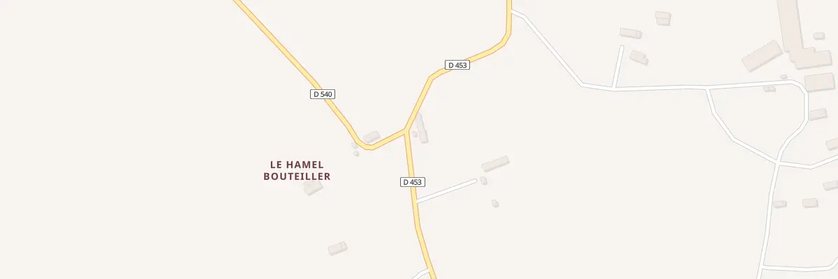 Plan du 4 Le Hamel Bouteiller Percy à Percy-en-Normandie