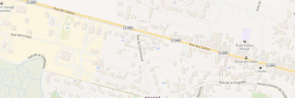 Plan du 5 Rue du communal aux Magnils-Reigniers