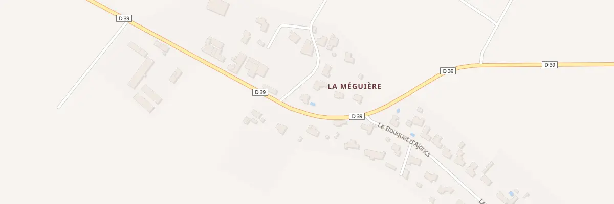 Plan du 36 La Meguière à Essarts-en-Bocage